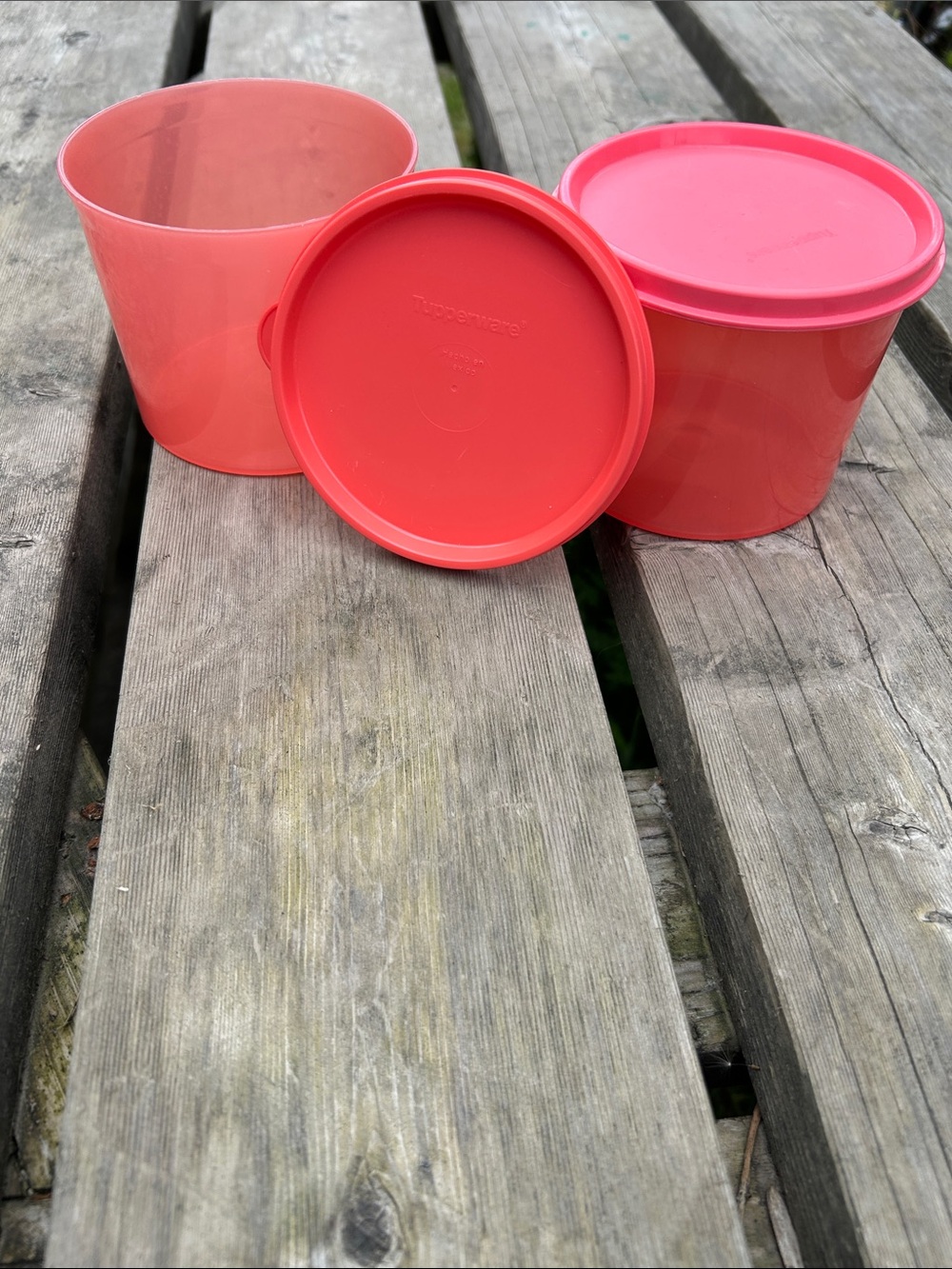 Tupperware Food Storage Containers.